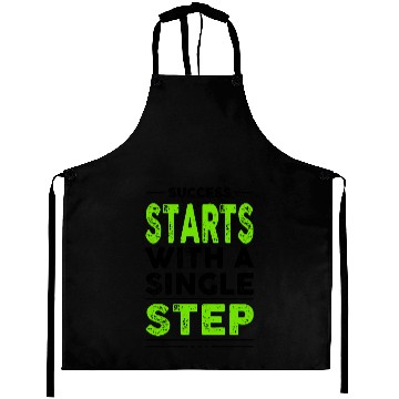 Discover Success starts with a single step Aprons