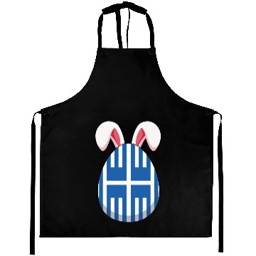Discover Bunny Rabbit Greece Flag Greek Flag Aprons