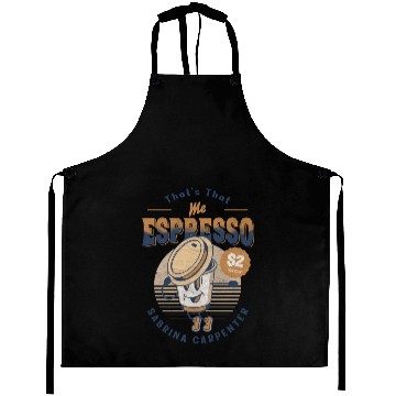 Discover Coffee Cup Comics Mascot Espresso drink Aprons