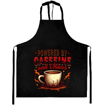Discover Caffeine Chaos Aprons
