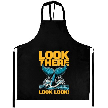 Discover Whale Watching Look There Look Look Sea Creatures Aprons