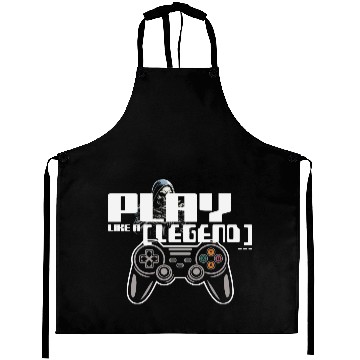 Discover Play Like a Legend Gamer Aprons