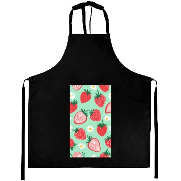 Discover Red Strawberries &Daisies Pattern Phone Case Cover Aprons