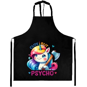 Discover Cute But Psycho Aprons