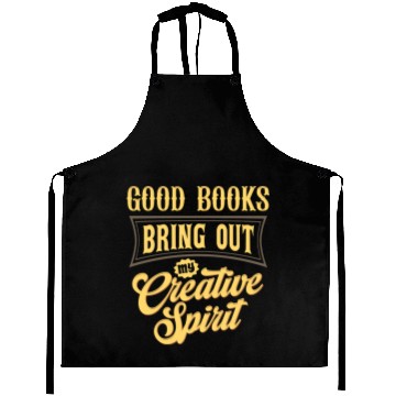 Discover Good Books Bring Out My Creative Spirit Aprons