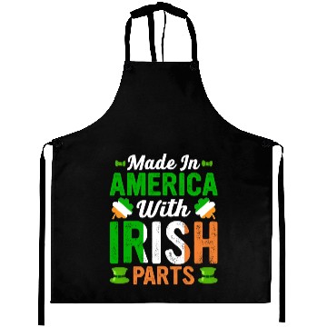 Discover Made in America with Irish Parts St. Patrick's day Aprons