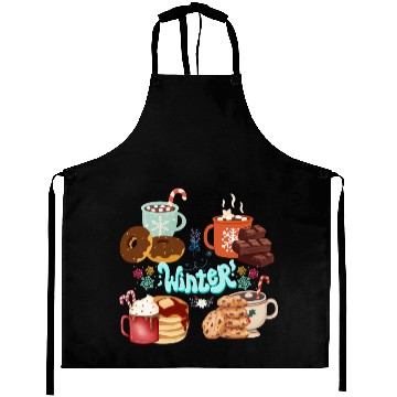 Discover Winter Treats and Warm Beverages Aprons