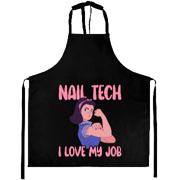 Discover Nail Tech I Love My Job Nail Technician Nail Aprons