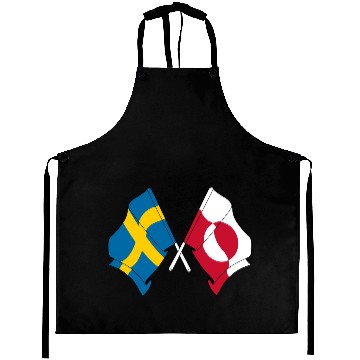 Discover Flag Sweden, Flag Greenland Aprons