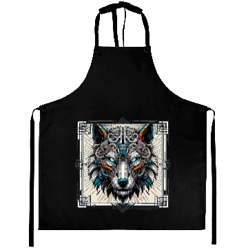 Discover Wolf head 16 Aprons
