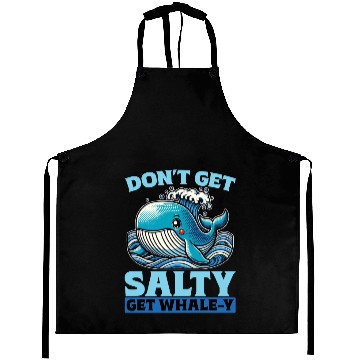Discover Whale Watching Don't Get Salty Get Sea Creatures Aprons