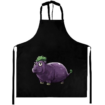 Discover Hip Eggplant Aprons