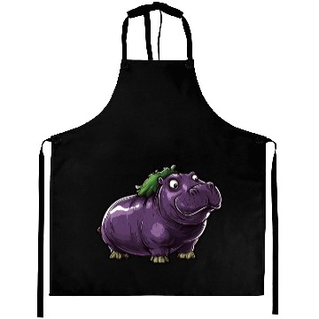 Discover Hip Eggplant Aprons
