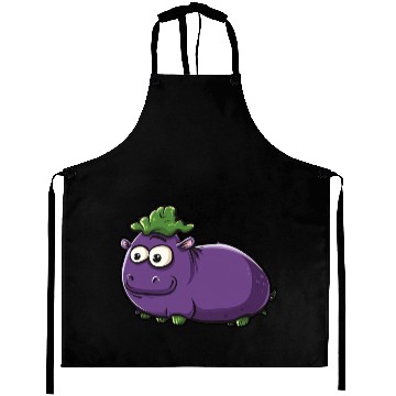 Discover Hip Eggplant Aprons