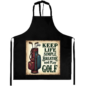 Discover Golf Breath and Play Golf Aprons