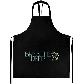 Discover Breathe deep Yoga Aprons