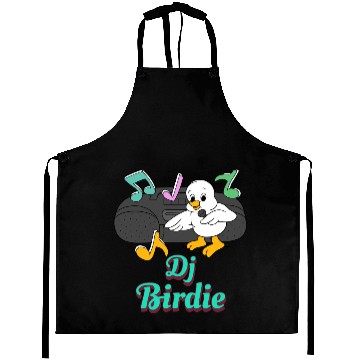 Discover Dj Birdie, bird Aprons.