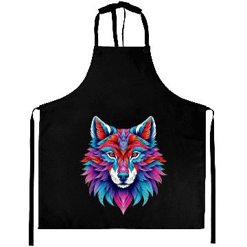 Discover Wolf head 21 Aprons