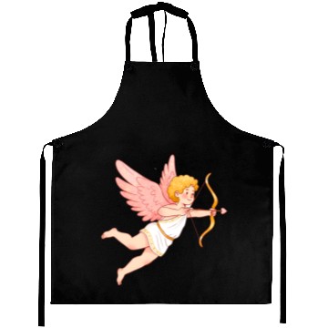 Discover Cupid with Bow and Arrow. Aprons