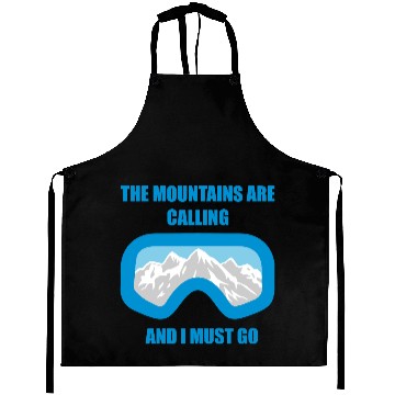 Discover The Mountains are calling Aprons
