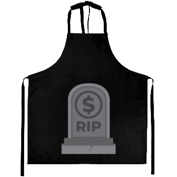 Discover RIP Dollar Coin Bankrupt America Aprons
