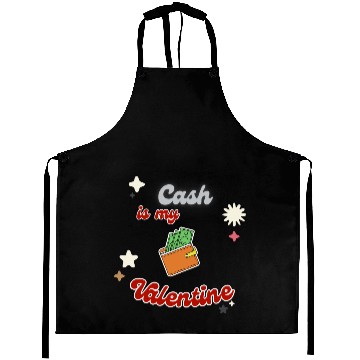 Discover Money Lover's Valentine Apparel Aprons
