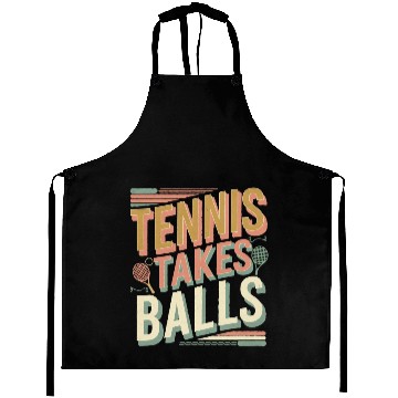 Discover Tennis Takes Balls 4 Aprons