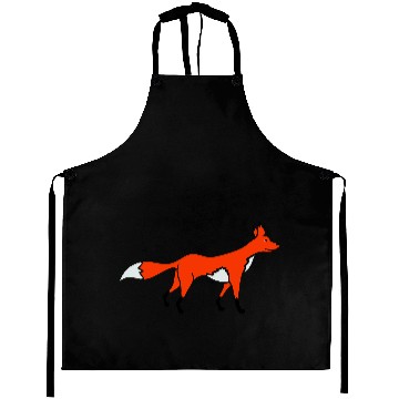 Discover Red Fox Forest Animal Cunning Smart Cute Wild Dog Aprons
