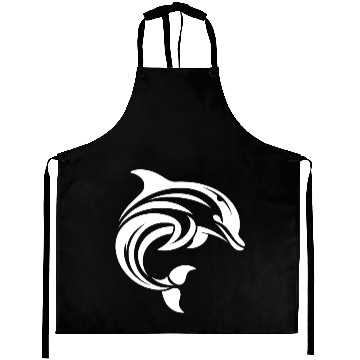 Discover Dolphin T Tattoo In Sweeping Shape Aprons