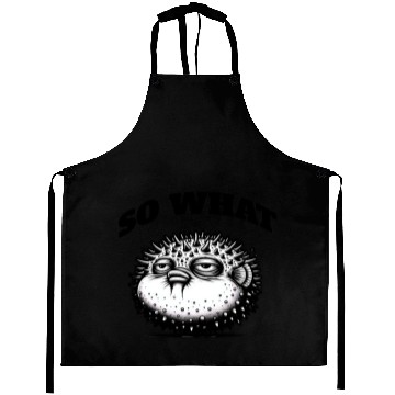 Discover Grumpy Pufferfish – Unique Attitude Aprons