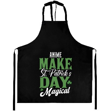 Discover Anime Make St Patricks Day Magical Aprons
