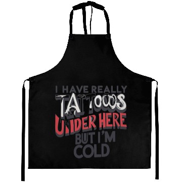 Discover Inked & Cold - Tattoo Lover's Statement Aprons