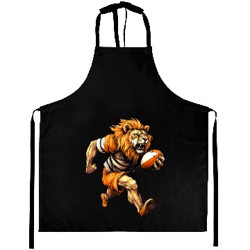 Discover Lion rugby player Aprons