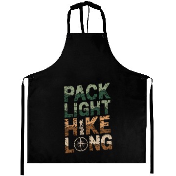 Discover Pack light, hike long Aprons