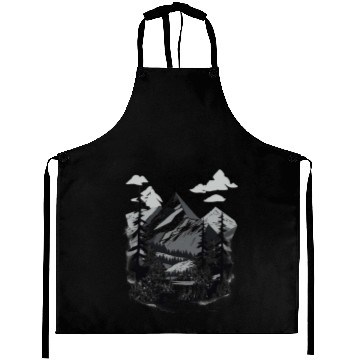 Discover Monochrome Mountain Wilderness Aprons