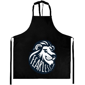 Discover fearless lion Aprons