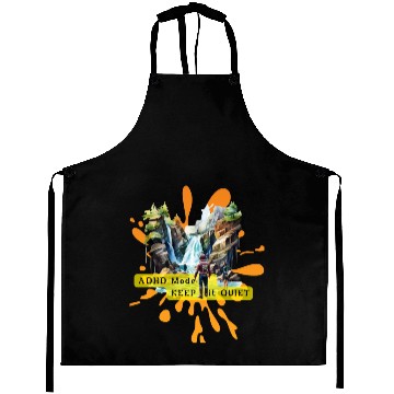 Discover NEURODIVERGENT adhd noise Aprons