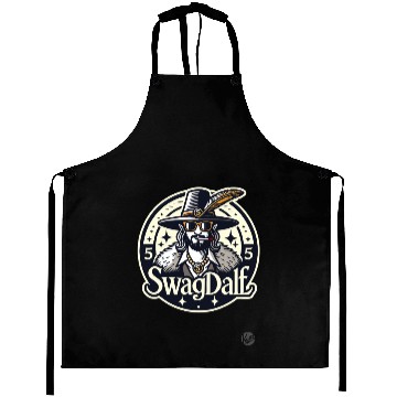 Discover Swagdalf – The Swaggin' 70s Pimp Wizard Aprons