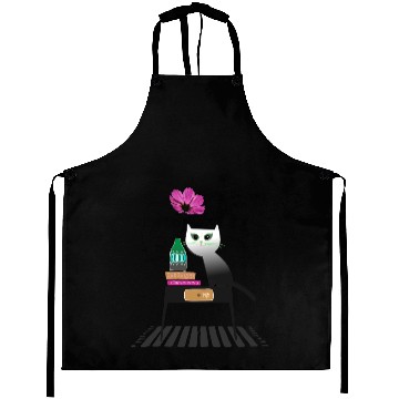 Discover Cat on the Table Aprons
