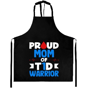 Discover Proud Mom Of T1D Warrior Diabetes Type 1 Awareness Aprons