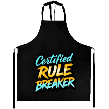 Discover Certified Rule Breaker | Graffiti-Style Urban Aprons