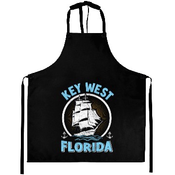 Discover KEY-WEST FLORDIA Sailing West Keys Sailing Outfit Aprons