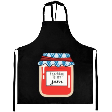 Discover Teaching is my Jam,teacher,teacher appreciation Aprons
