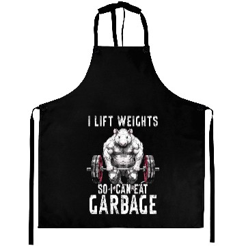 Discover Opossum Workout Weightlifting Gym Gift Aprons