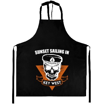 Discover Florida SUNSET SAILING IN KEY-WEST Sunshine-State Aprons
