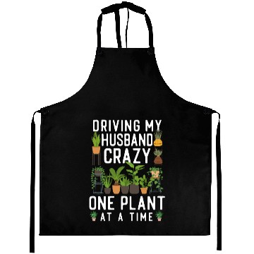 Discover Plant Lover Gardening Husband Wife Aprons