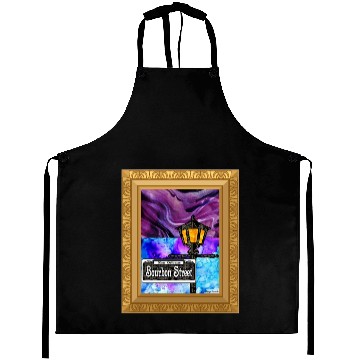 Discover Purple Framed Bourbon Street Lamp Post Aprons