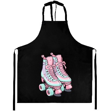 Discover Roller skates in pastel Aprons