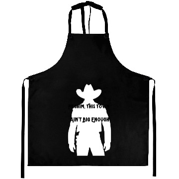 Discover Pilgrim, This Town Ain't Big Enough Western Aprons