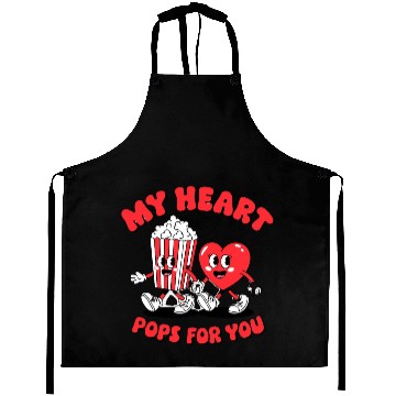 Discover My Heart POPS For You Aprons